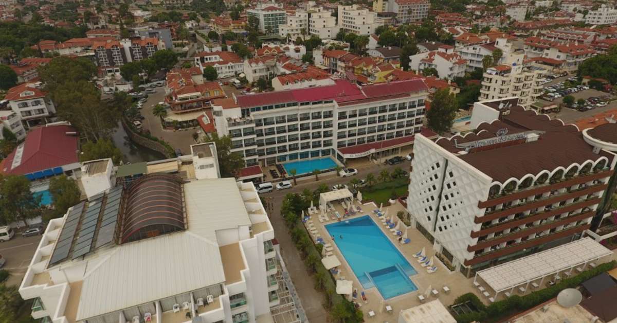 Een foto van de buitenkant van Arbatt Marmaris Hotel
