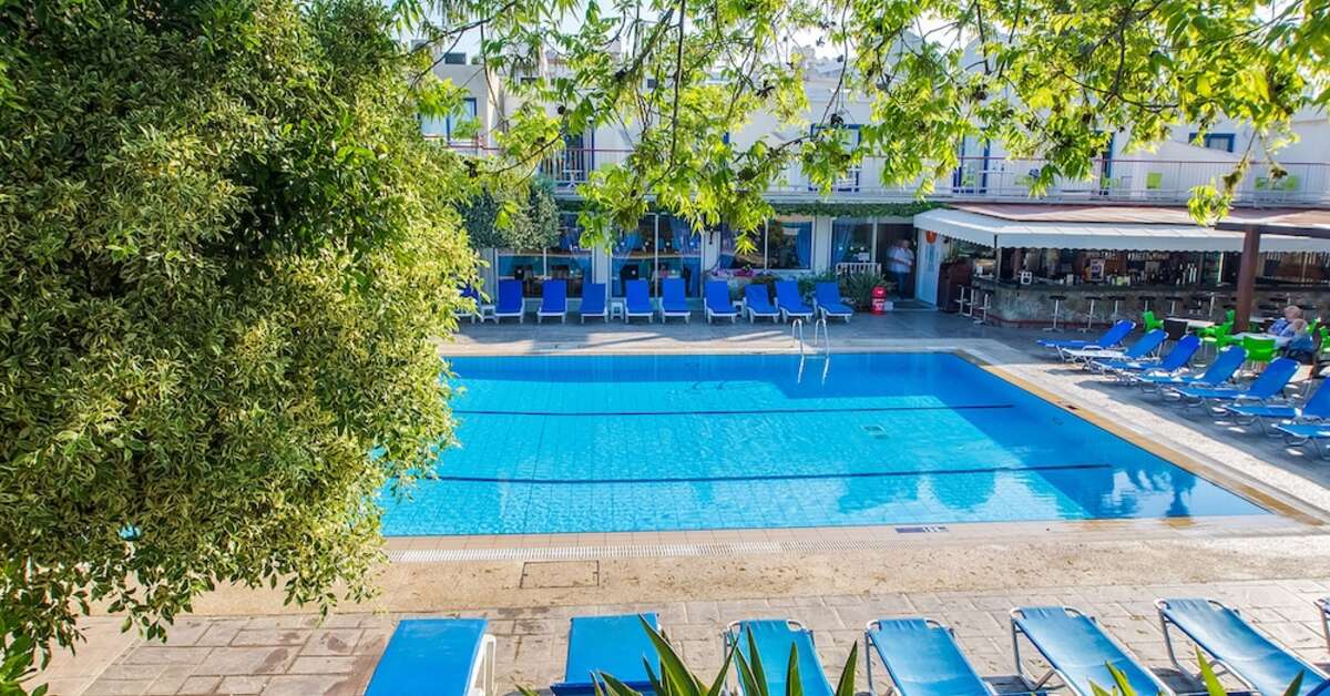 Een foto van het zwembad bij Green Bungalows Hotel & Appartementen