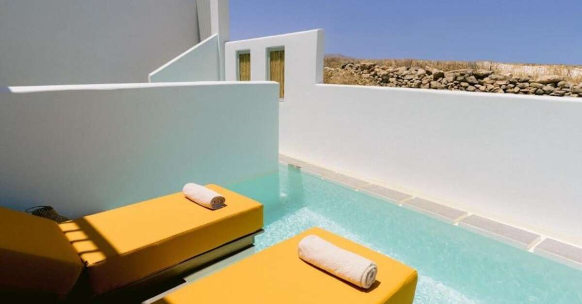 Een foto van Mr & Mrs White Paros