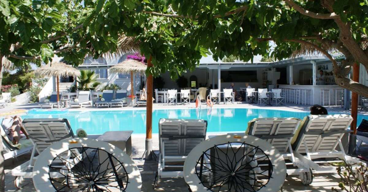 Een foto van het zwembad bij Alia Hotel