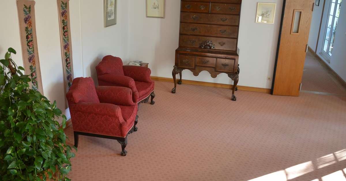 Een foto van het interieur van Quintinha Sao Joao