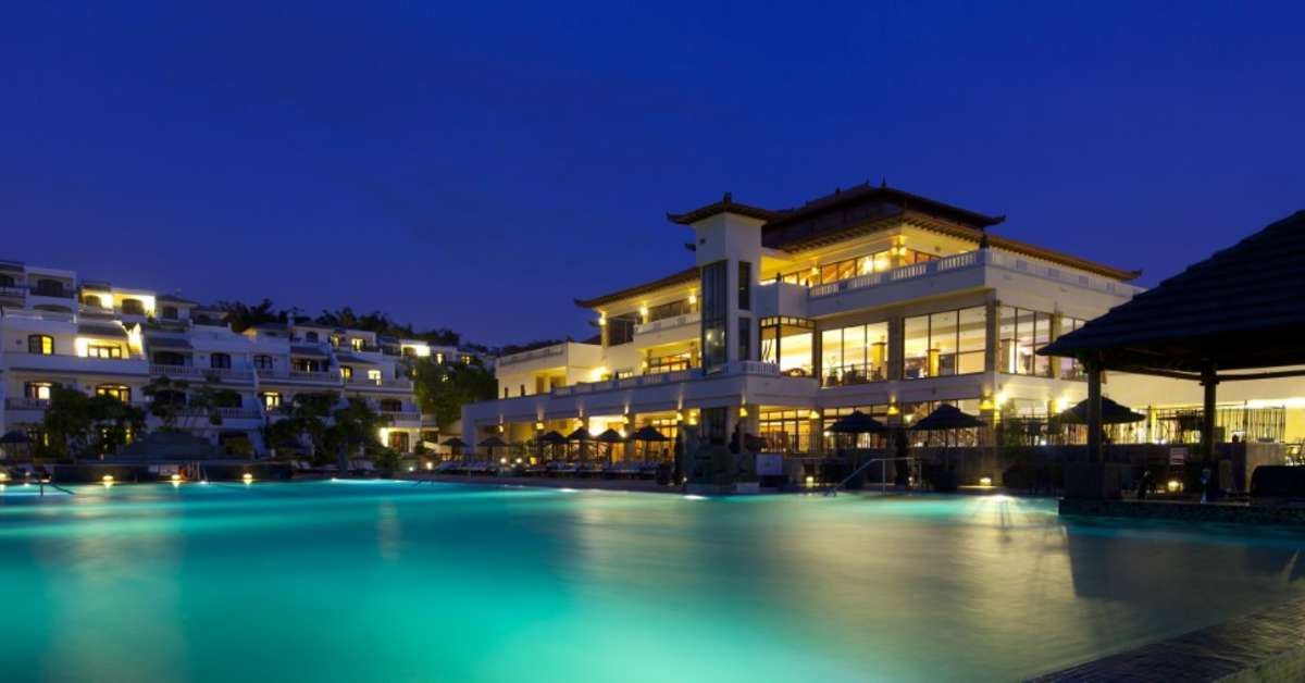 Een foto van het zwembad bij Regency Country Club Appartementen & Suites