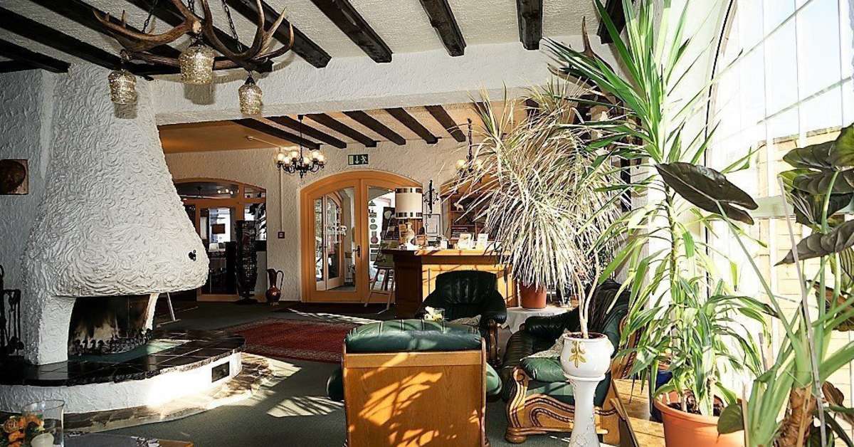 Een foto van het interieur van Zum Alten Forsthaus