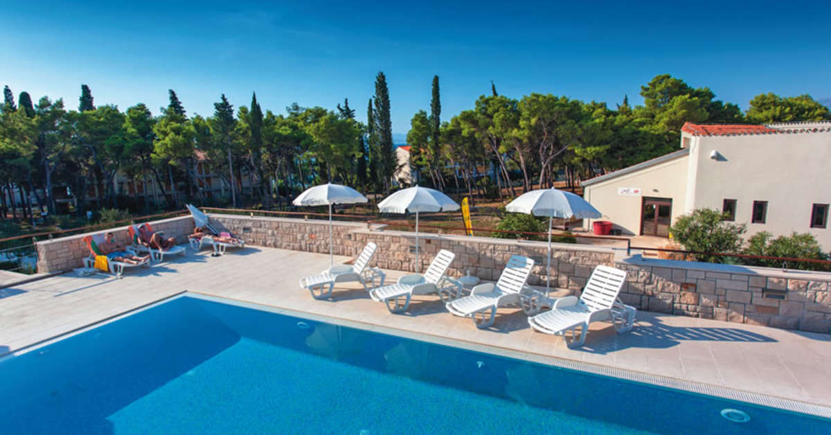 Een foto van het zwembad bij Aminess Vival Velaris Casa & Resort