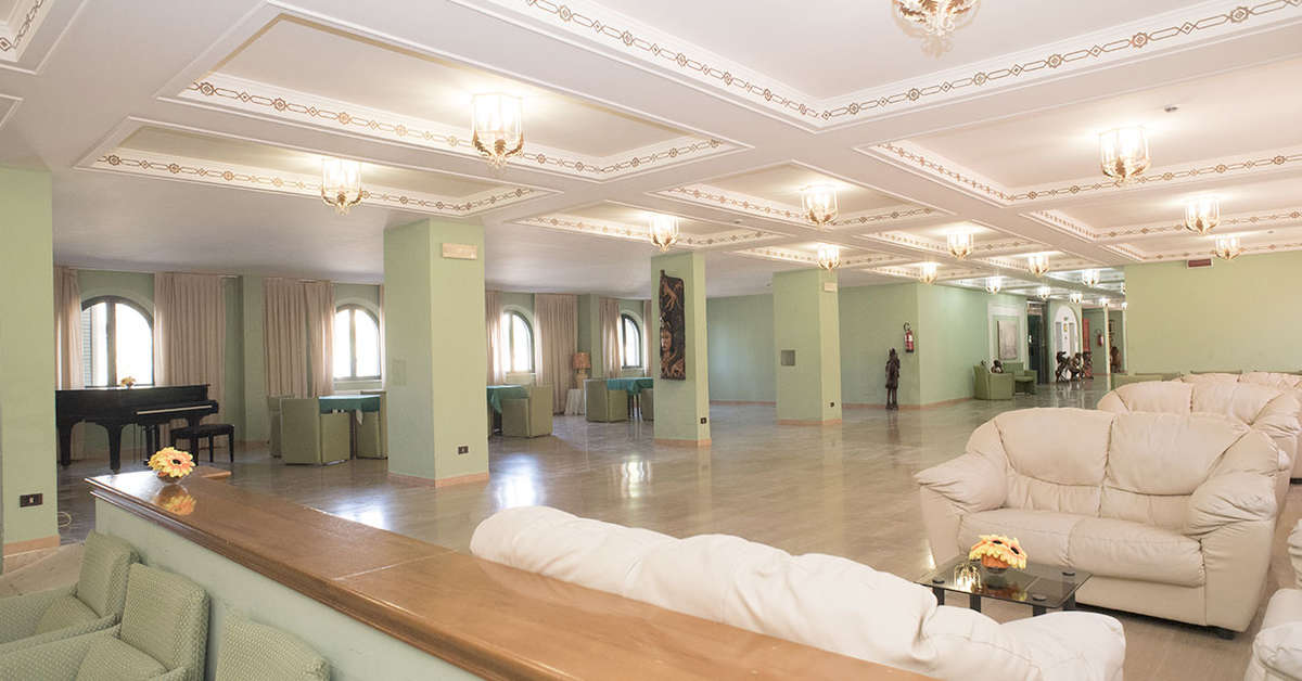 Een foto van het interieur van Hopps Hotel