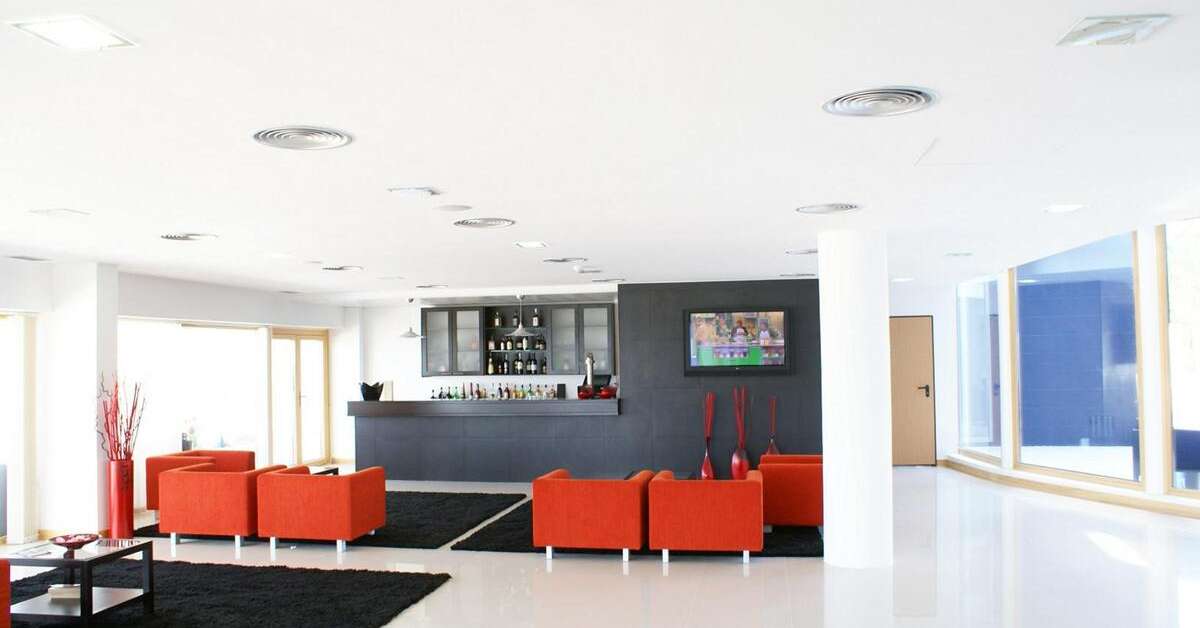 Een foto van het interieur van Hotel Miramar Sul