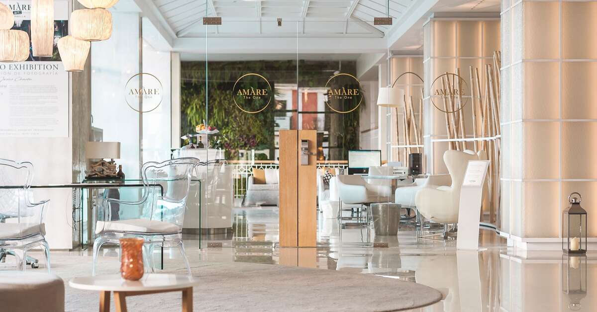 Een foto van de faciliteiten bij Amare Marbella Beach Hotel
