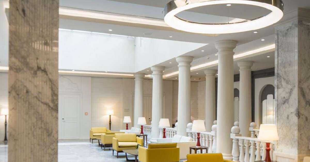 Een foto van het interieur van Titanic Gendarmenmarkt Berlin
