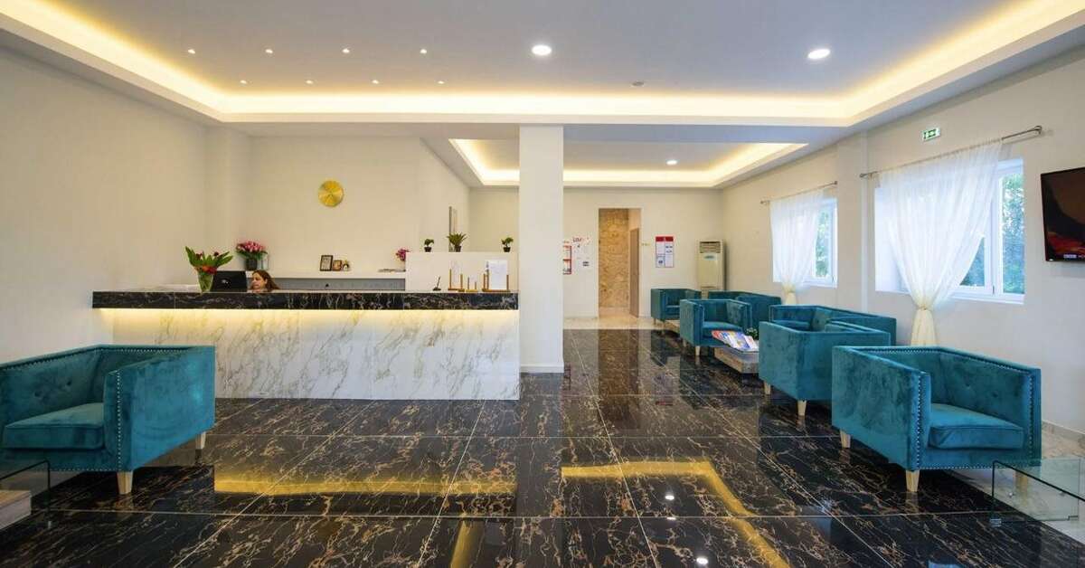 Een foto van het interieur van Amour Holiday Resort