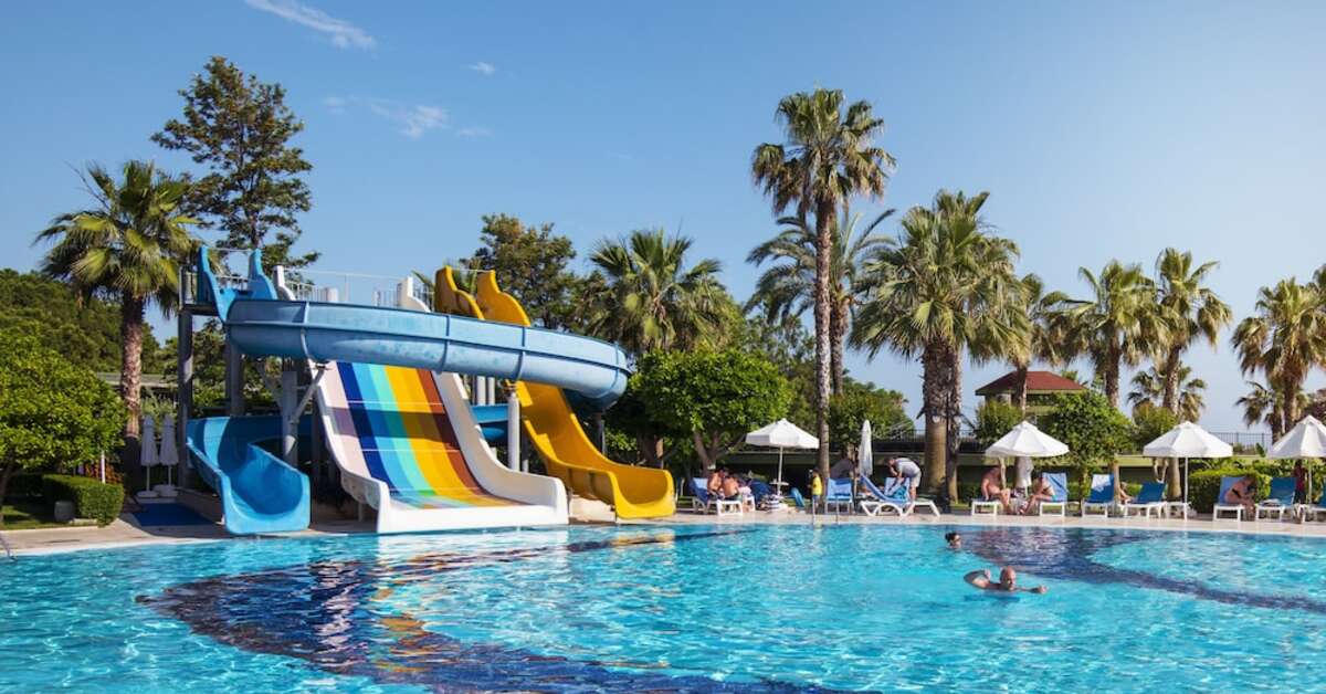 Een foto van het zwembad bij Terrace Beach Resort