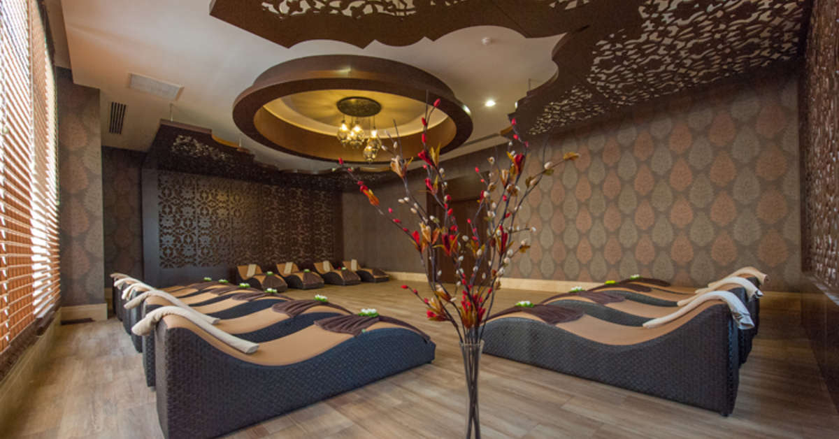 Ein Foto von den Einrichtungen im Kirman Hotels Belazur Resort & Spa
