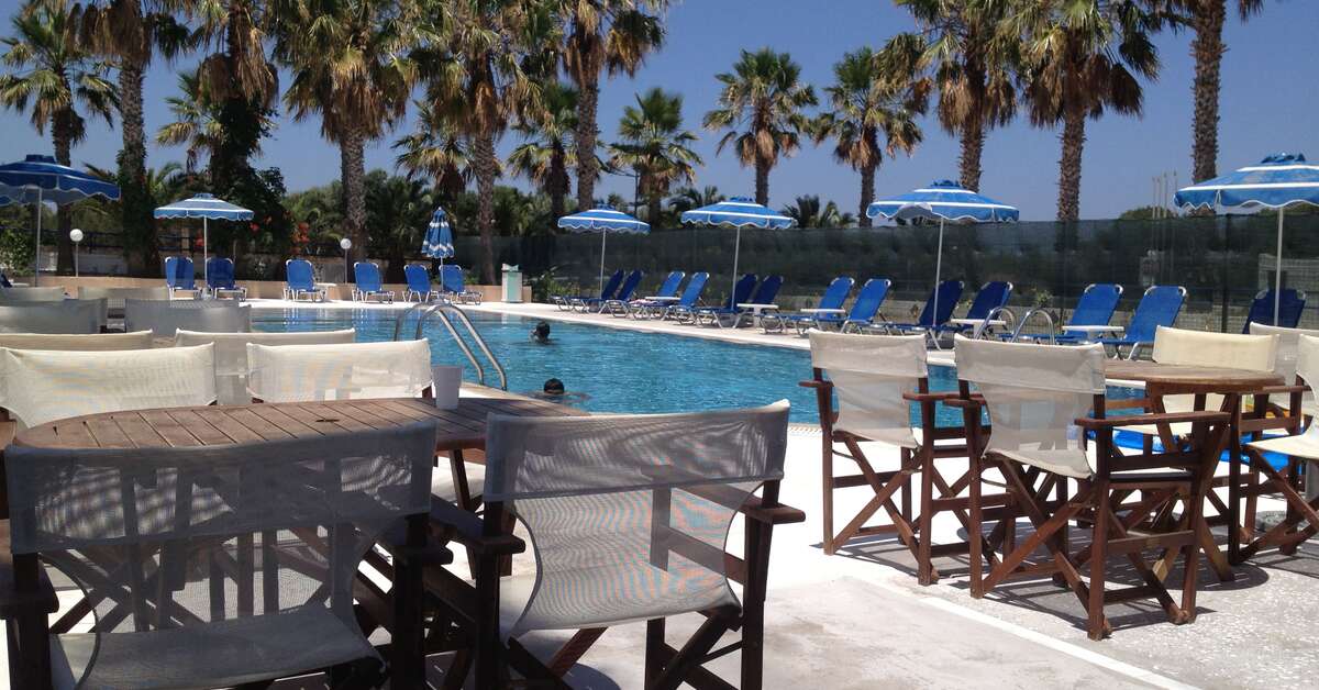 Een foto van het terras bij Black Diamond