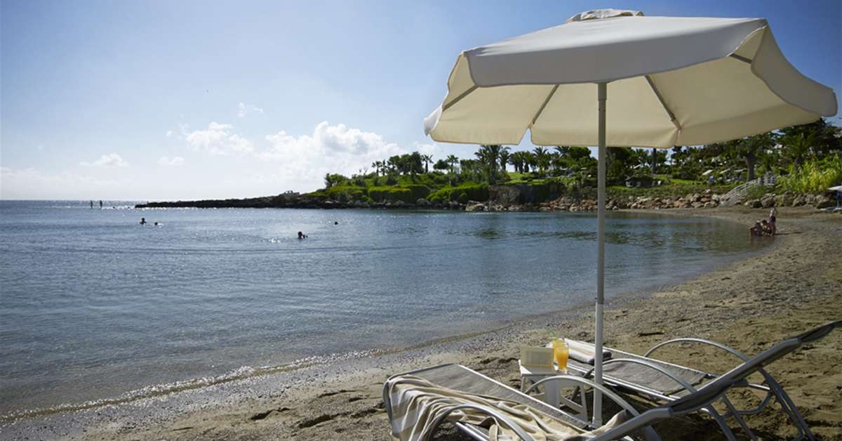 Een foto van het strand bij TUI Blue Atlantica Sea Breeze