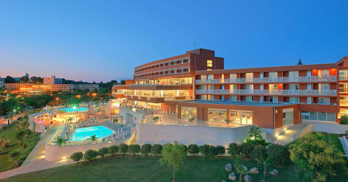 Een foto van het zwembad bij Hotel Albatros Plava Laguna