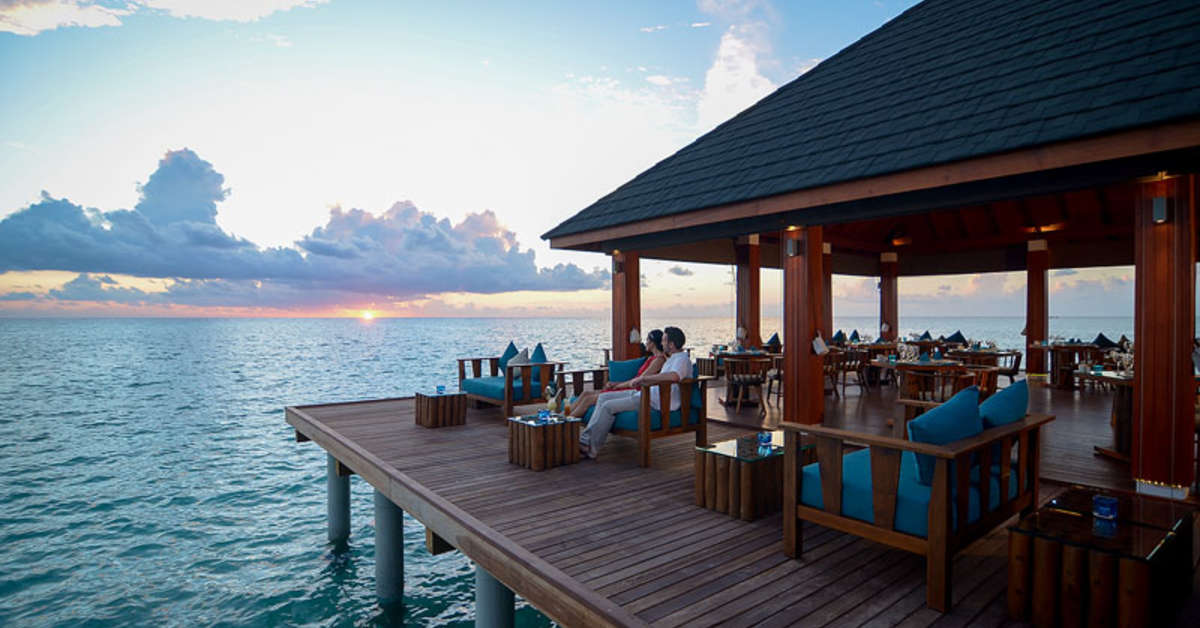 Een foto van de faciliteiten bij Summer Island Maldives