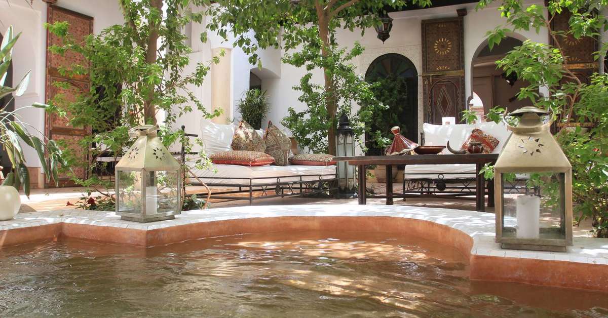 Een foto van de faciliteiten bij Riad Petit Karmela