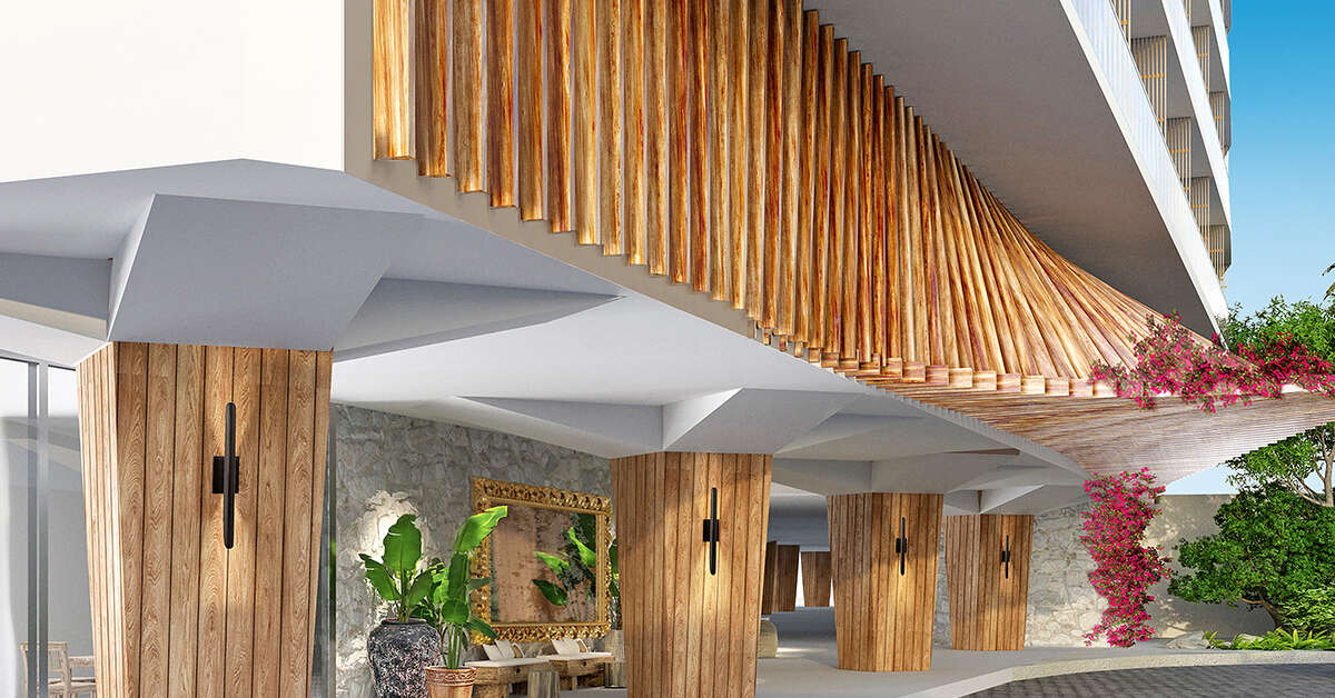 Een foto van de buitenkant van Dreams Curacao Resort Spa & Casino