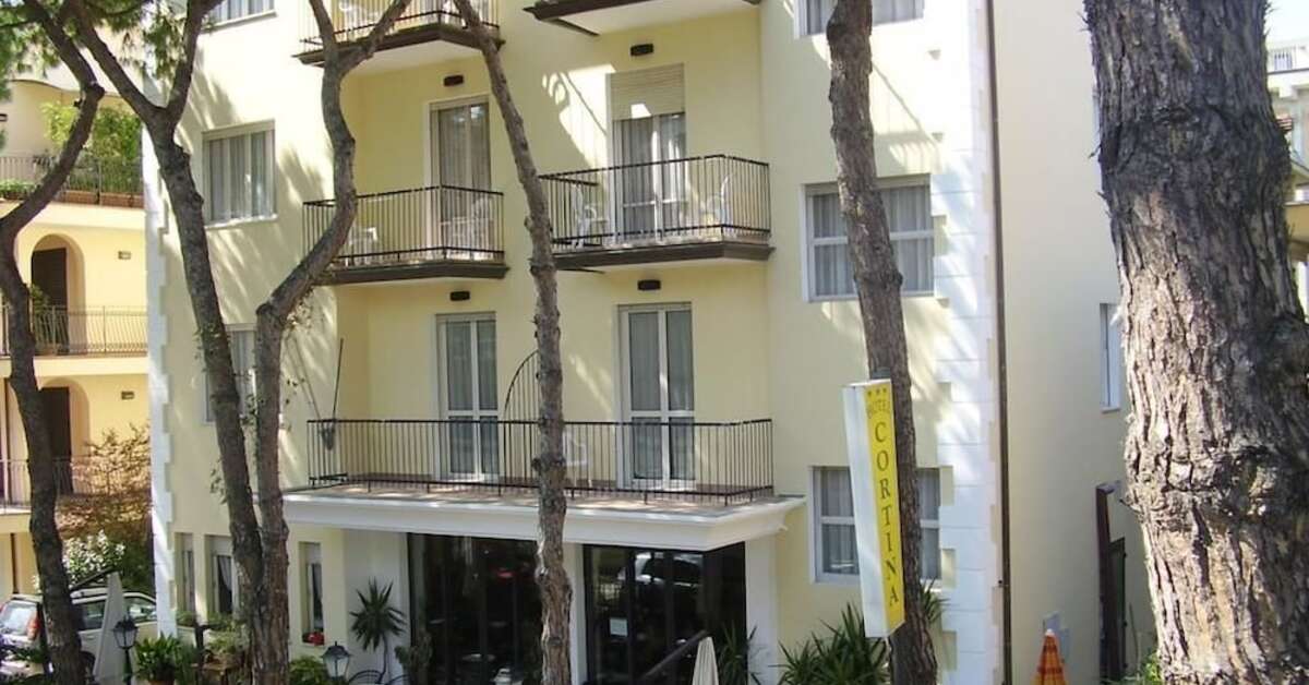 Een foto van Hotel Cortina Rimini