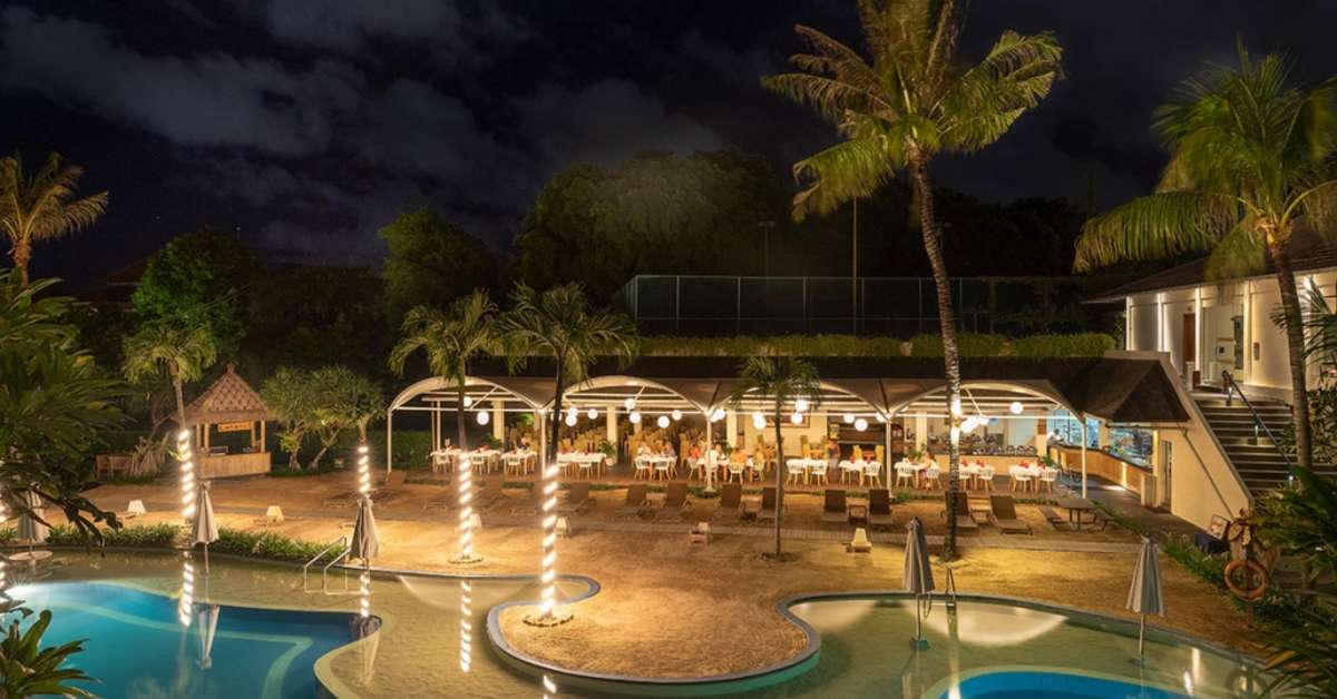 Een foto van het zwembad bij Blu Zea Resort by Double-Six