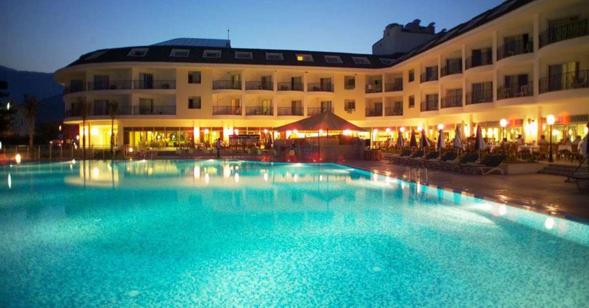 Een foto van het zwembad bij Zena Resort Hotel