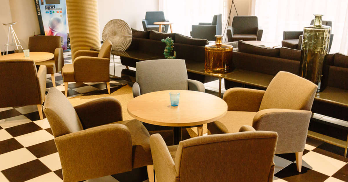 Een foto van het interieur van Golden Acqua Salou