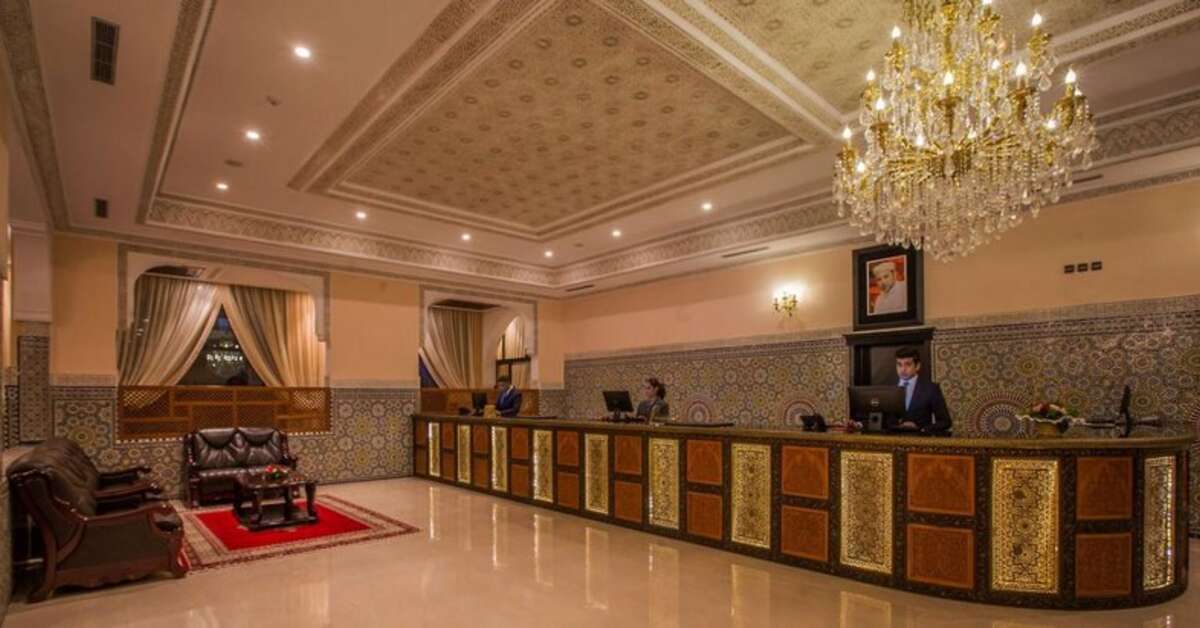 Een foto van het interieur van DWO Marrakech Ennakhil