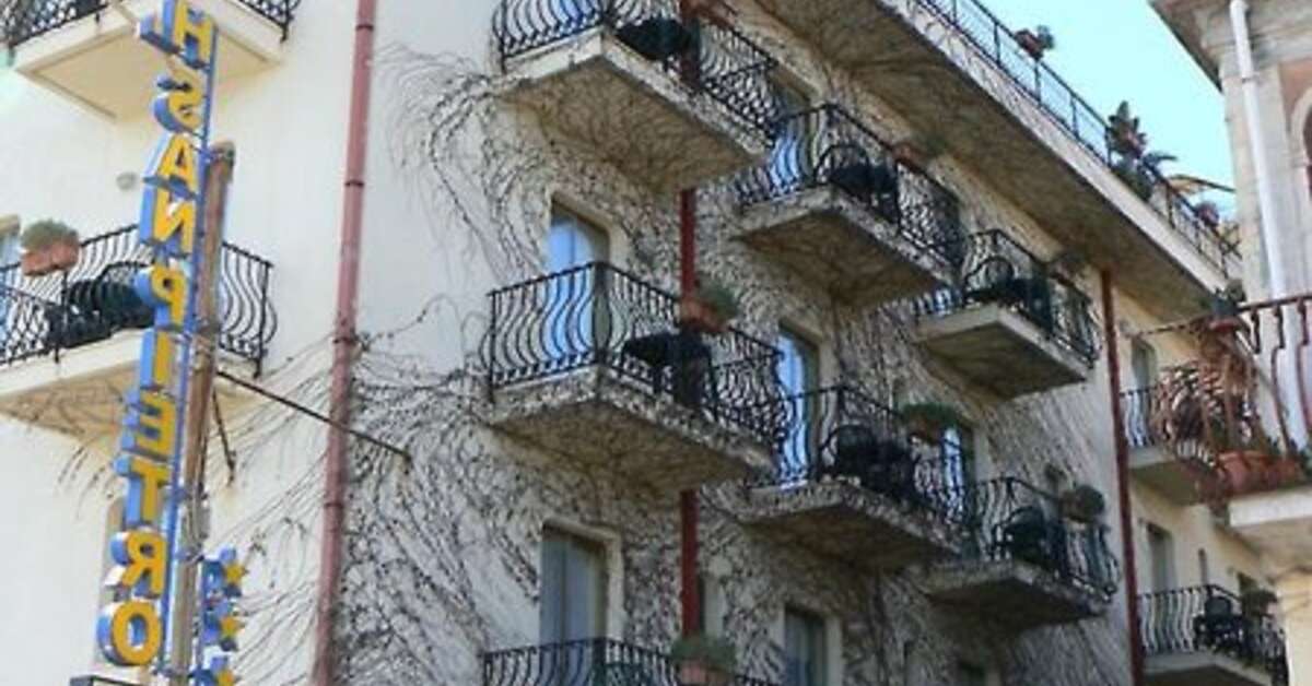 Ein Foto von der Außenansicht des Hotel San Pietro
