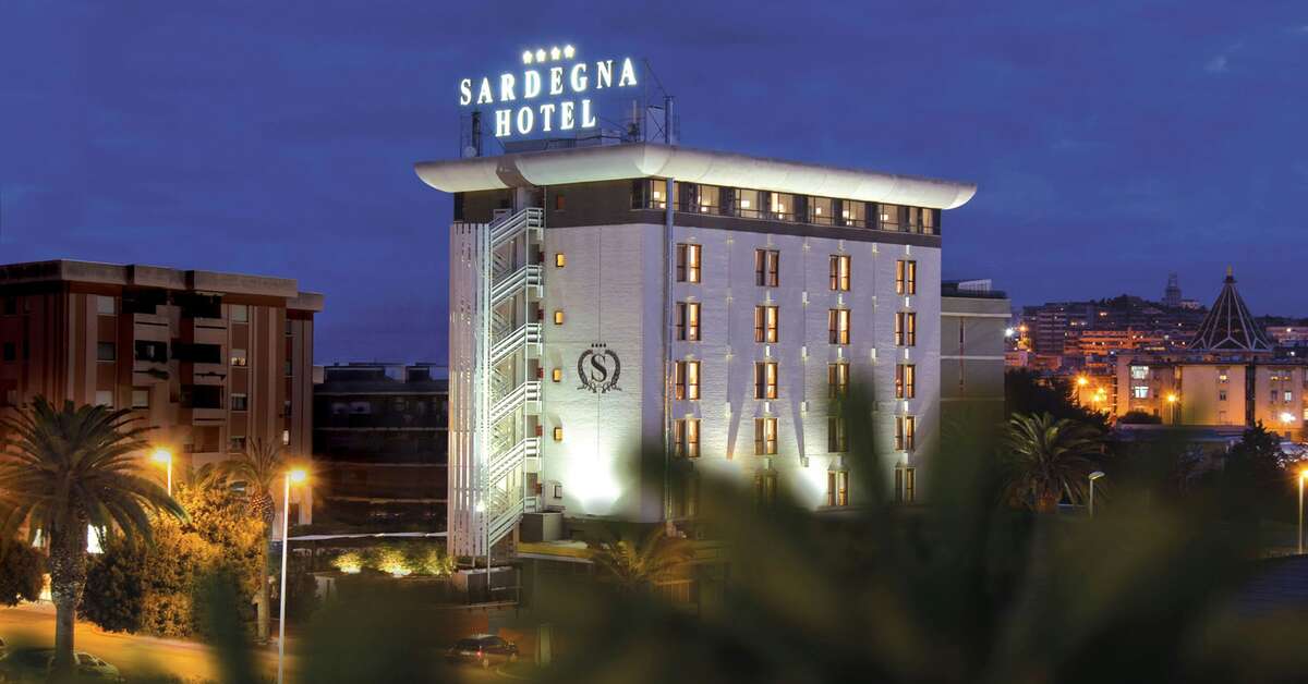 Een foto van de buitenkant van Sardegna Hotel