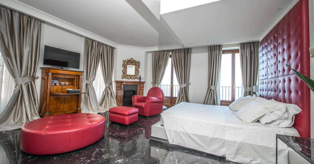 Een foto van een overzicht van Hotel Metropole Taormina