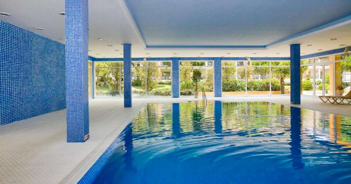 Een foto van het zwembad bij Hipotels Barrosa Garden