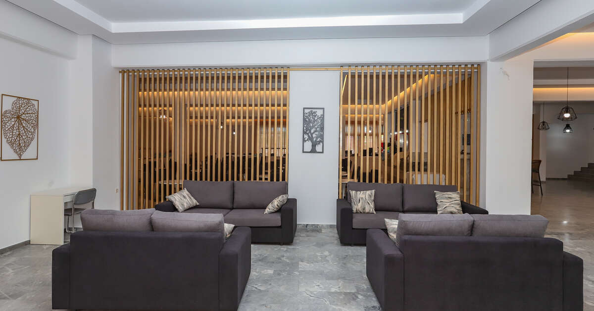 Een foto van het interieur van Belvita Hotel