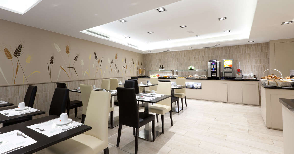 Een foto van de faciliteiten bij Hotel Santa Marta Barcelona