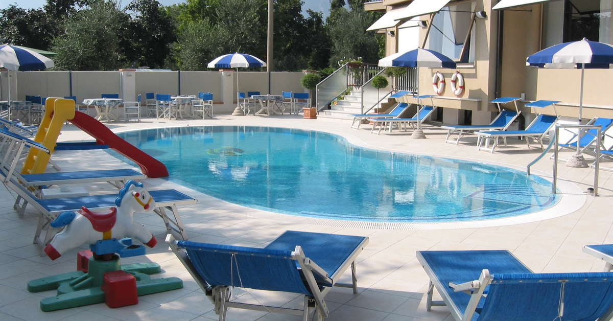 Een foto van een overzicht van Hotel Angelini