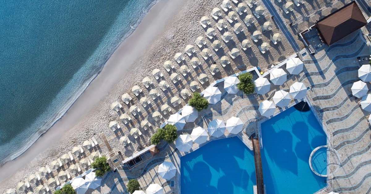 Een foto van het zwembad bij Creta Maris Beach Resort