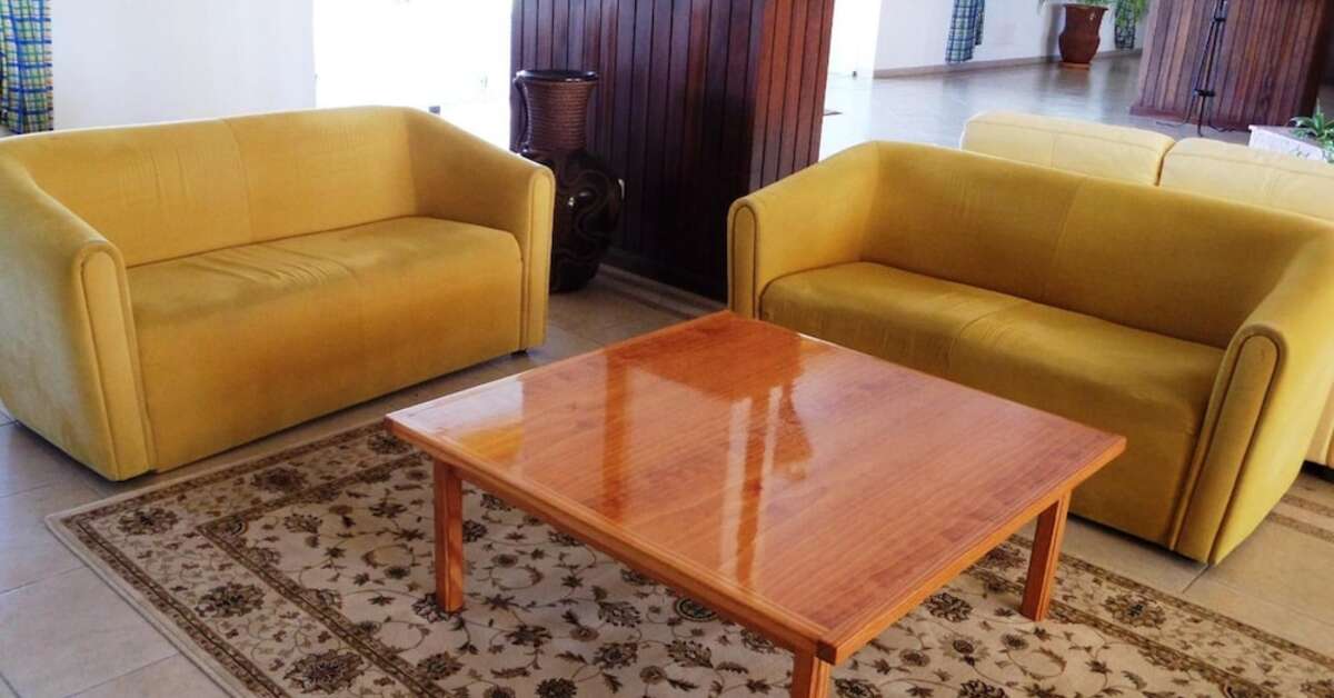 Een foto van het interieur van Hotel Luar