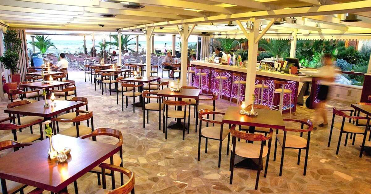Een foto van de faciliteiten bij Odyssia Beach Hotel