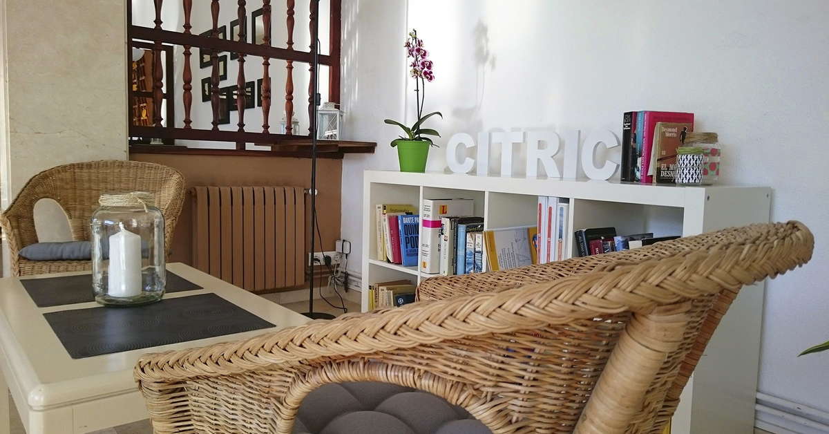 Een foto van het interieur van Salino Port Soller