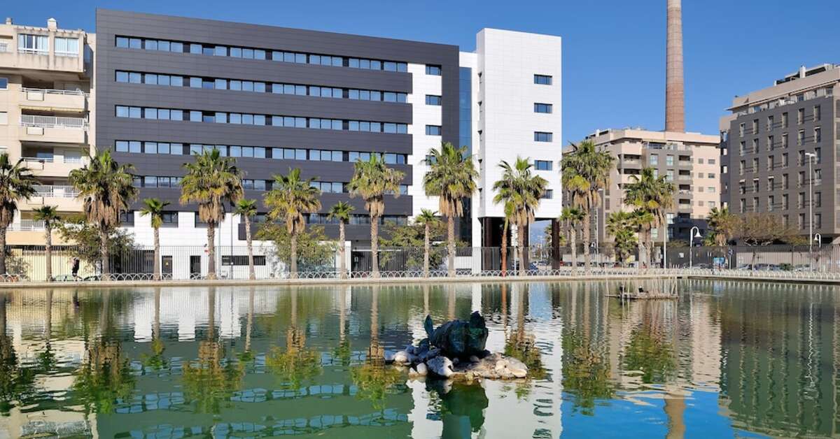 Een foto van de buitenkant van Catalonia Malaga
