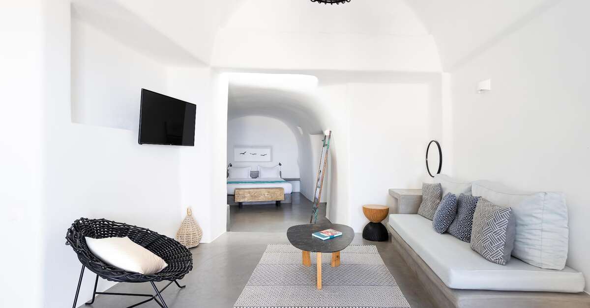 Een foto van Danae Suites Santorini