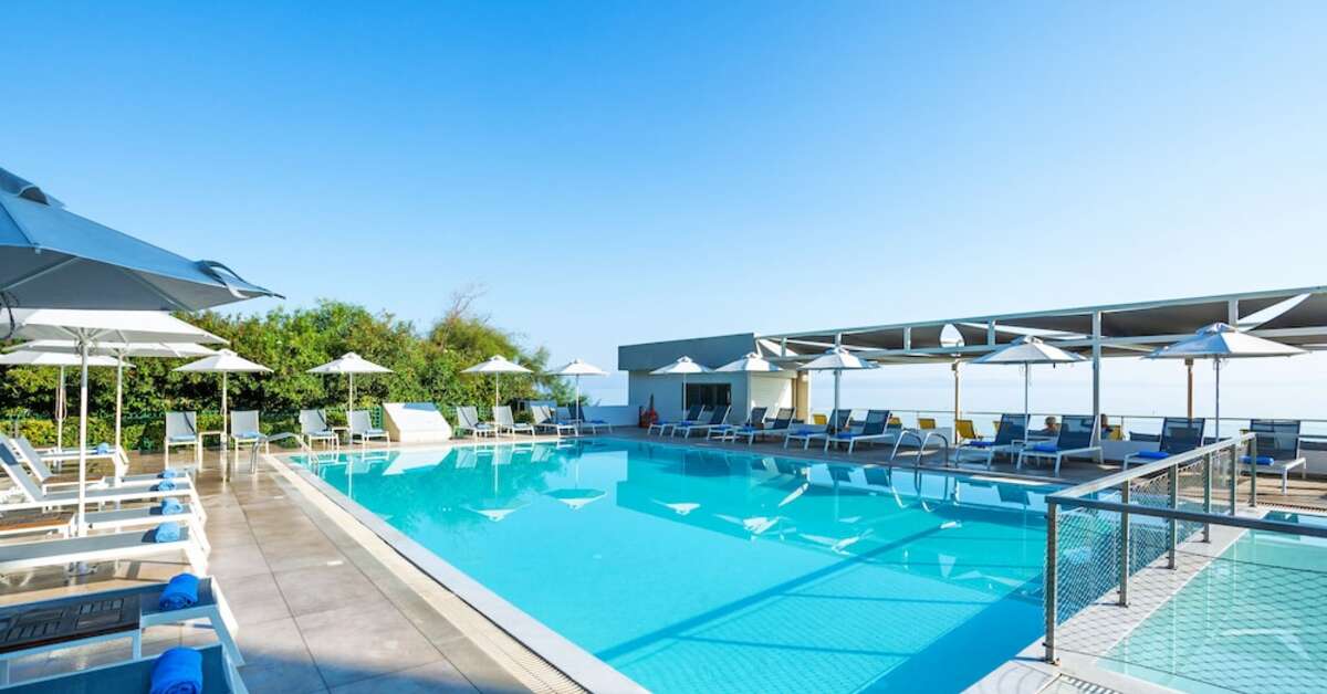 Een foto van een overzicht van Ammon Zeus Hotel