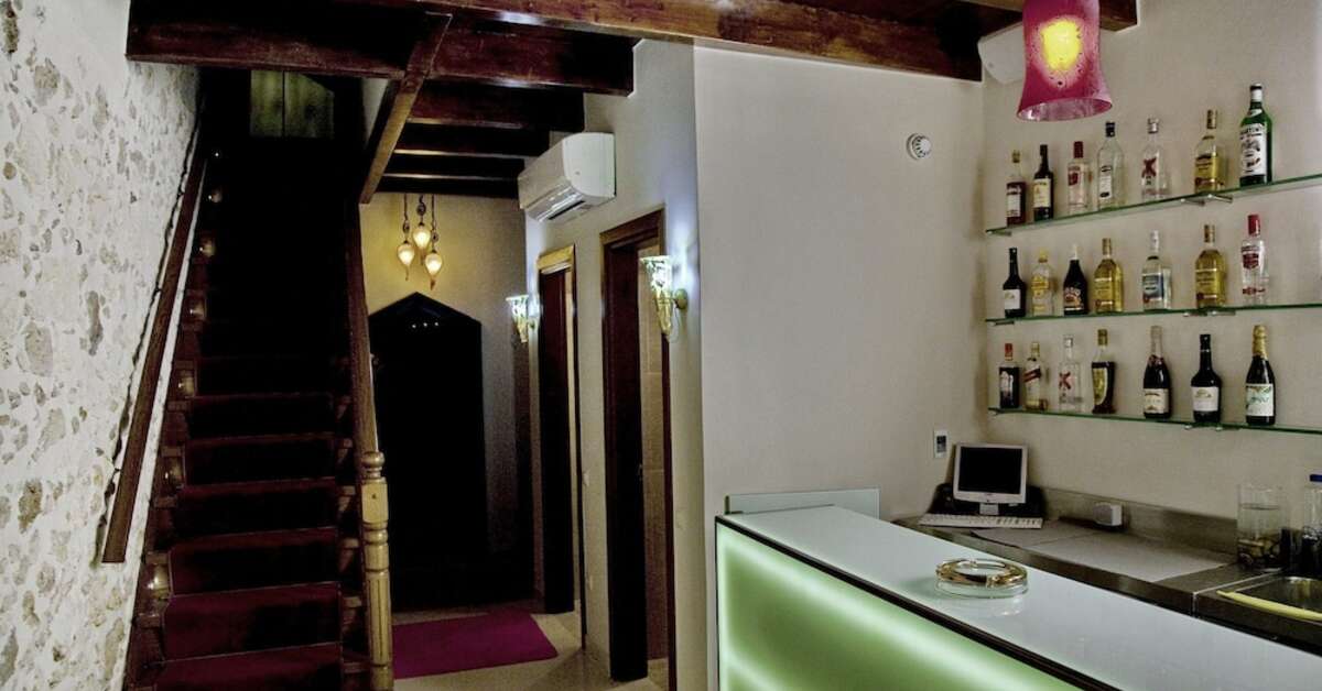 Een foto van het interieur van Antica Dimora Suites