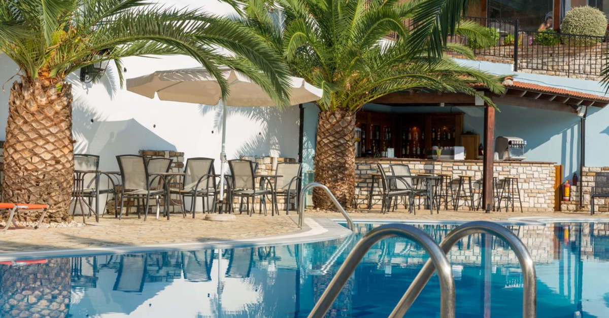 Een foto van het zwembad bij Lido Corfu Sun Hotel