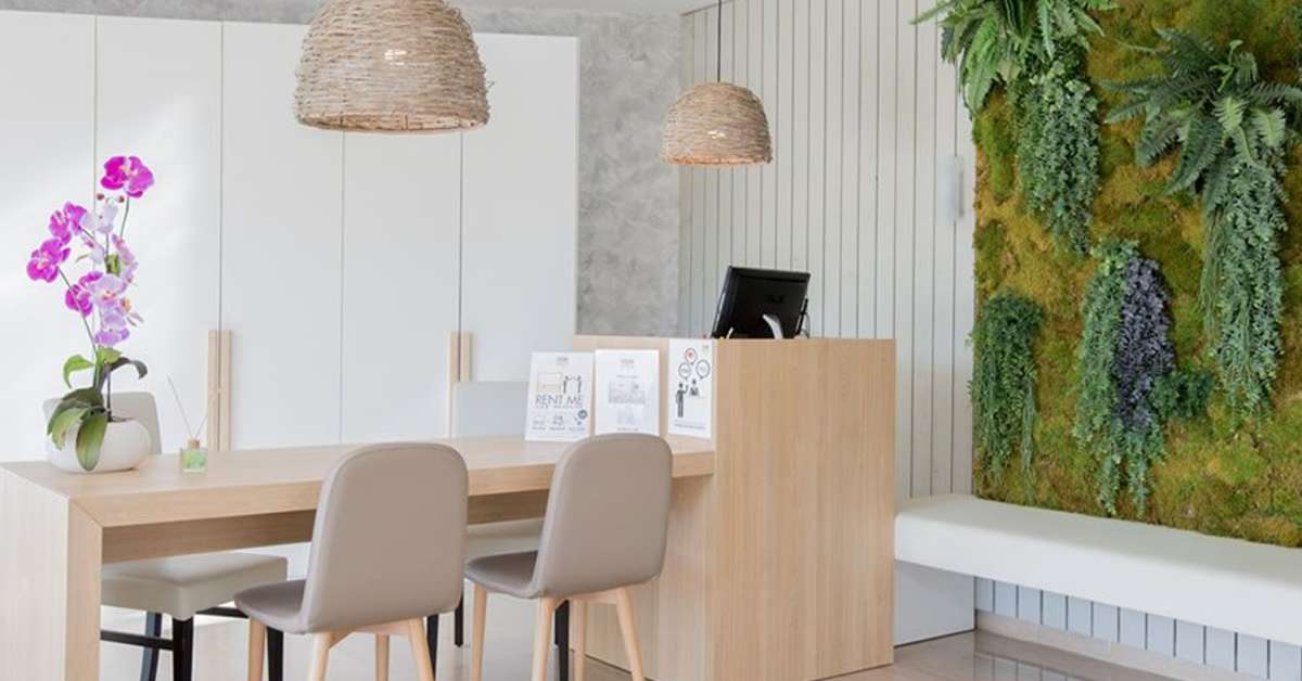 Een foto van het interieur van Globales Cala Bona Suites