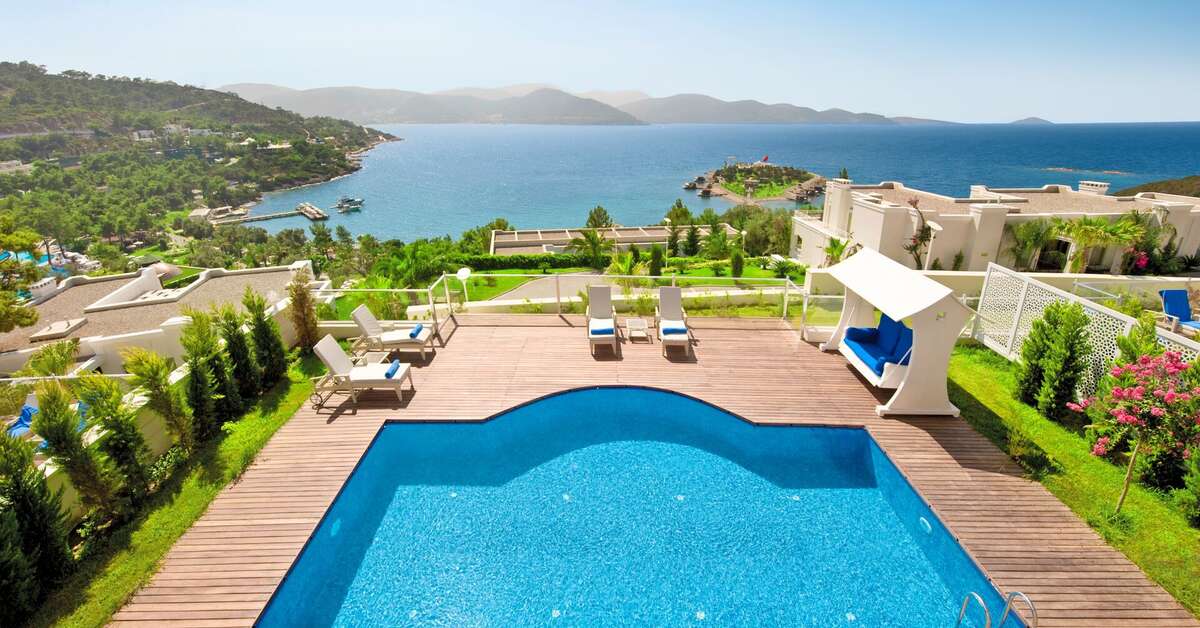 Een foto van het zwembad bij Rixos Premium Bodrum