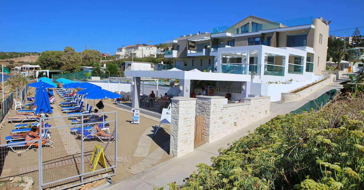 Een foto van de buitenkant van Rethymno Mare