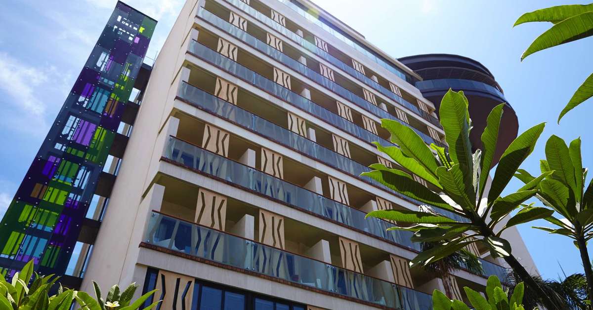 Een foto van de buitenkant van Bohemia Suites & Spa