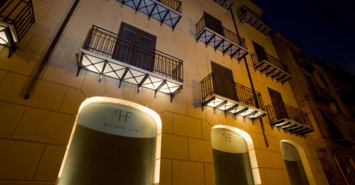 Een foto van de buitenkant van Hotel Porta Felice