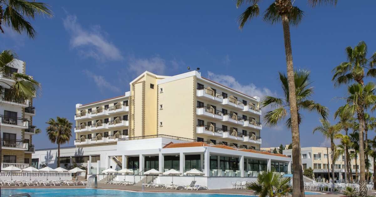 Ein Foto vom Pool im Hotel & Apartments Anastasia Beach