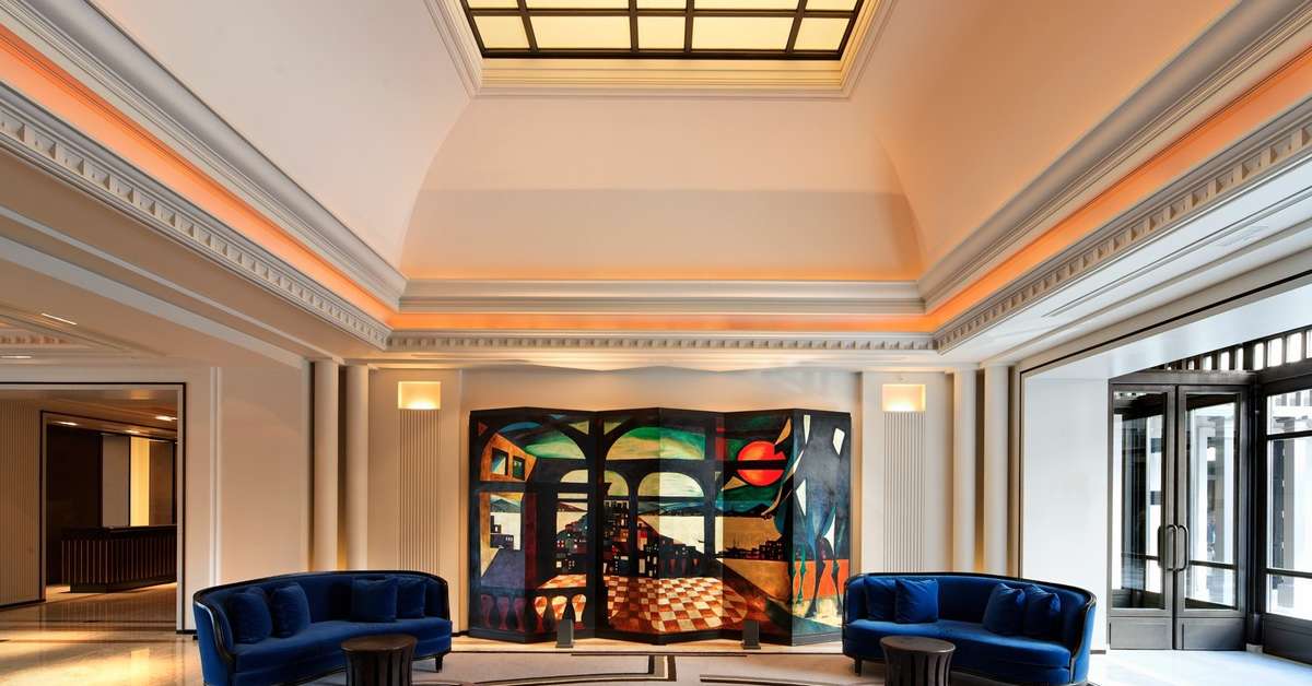 Een foto van het interieur van Rosewood Villa Magna