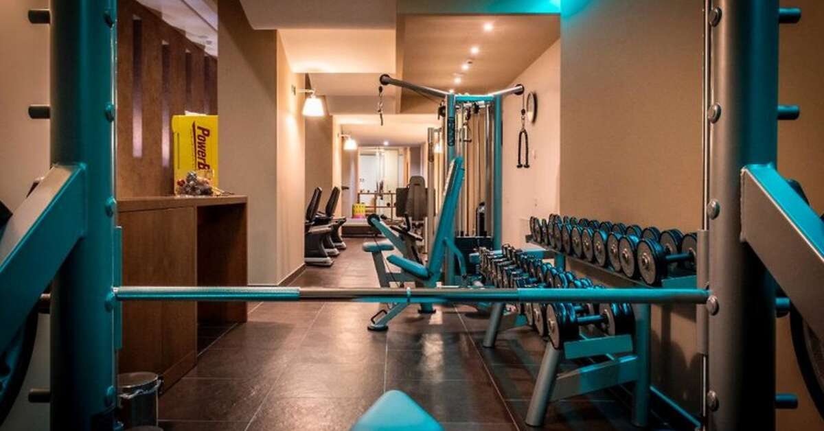 Een foto van de faciliteiten bij Aqualux Hotel Spa Suite & Terme